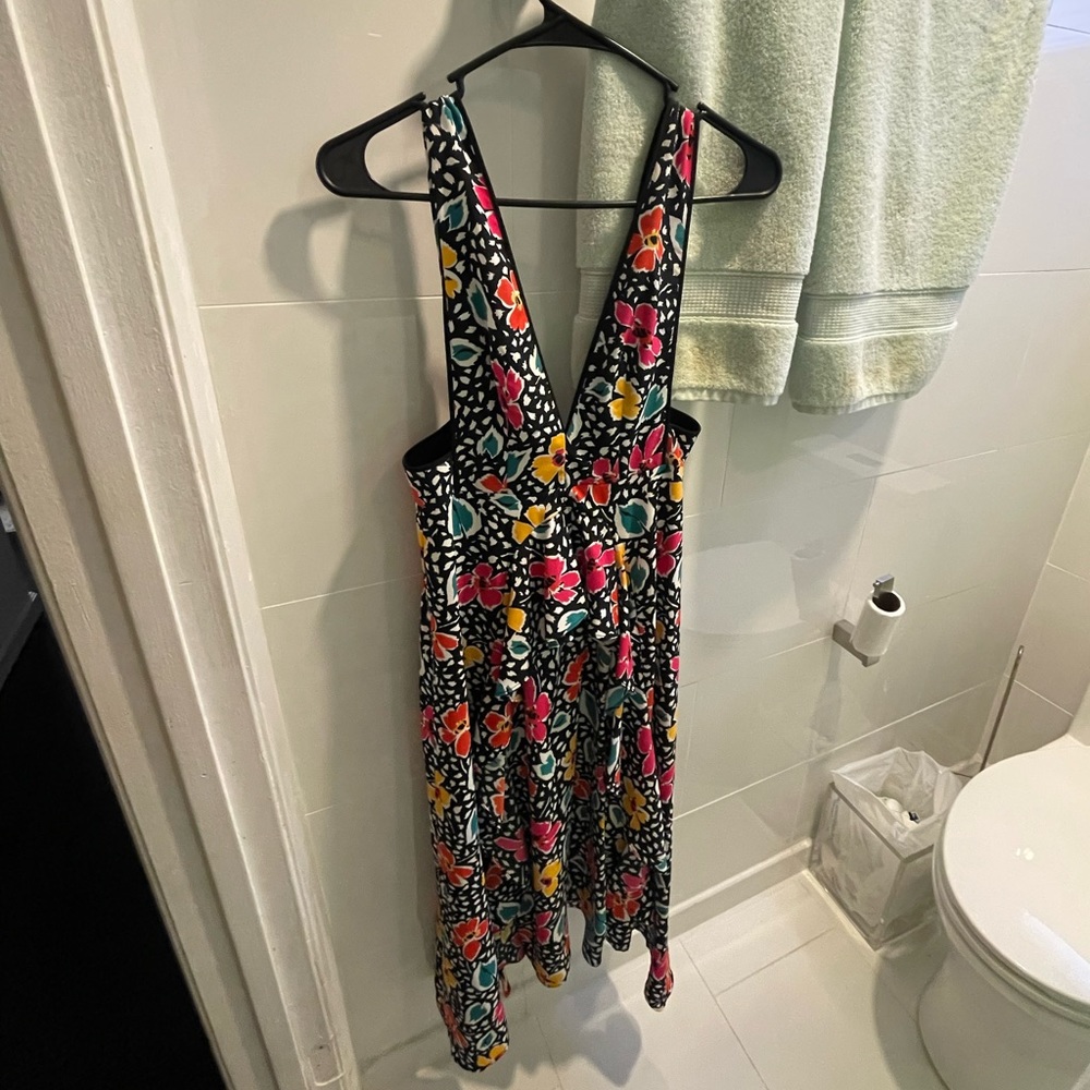 TopShop Petite Flower Power Maxi Dress (US0)